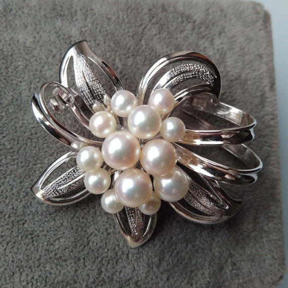 VINTAGE PEARL BIG PIN WHITE VINTAGE PEARL BIG PIN WHITE