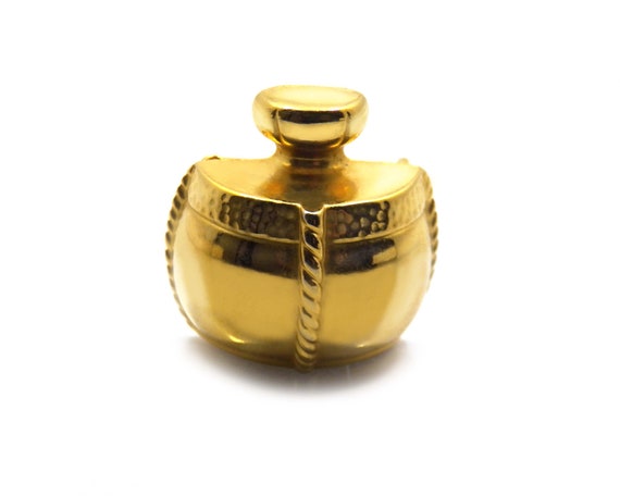 Yves Saint Laurent Perfume Bottle Brooch, Vintage… - image 5