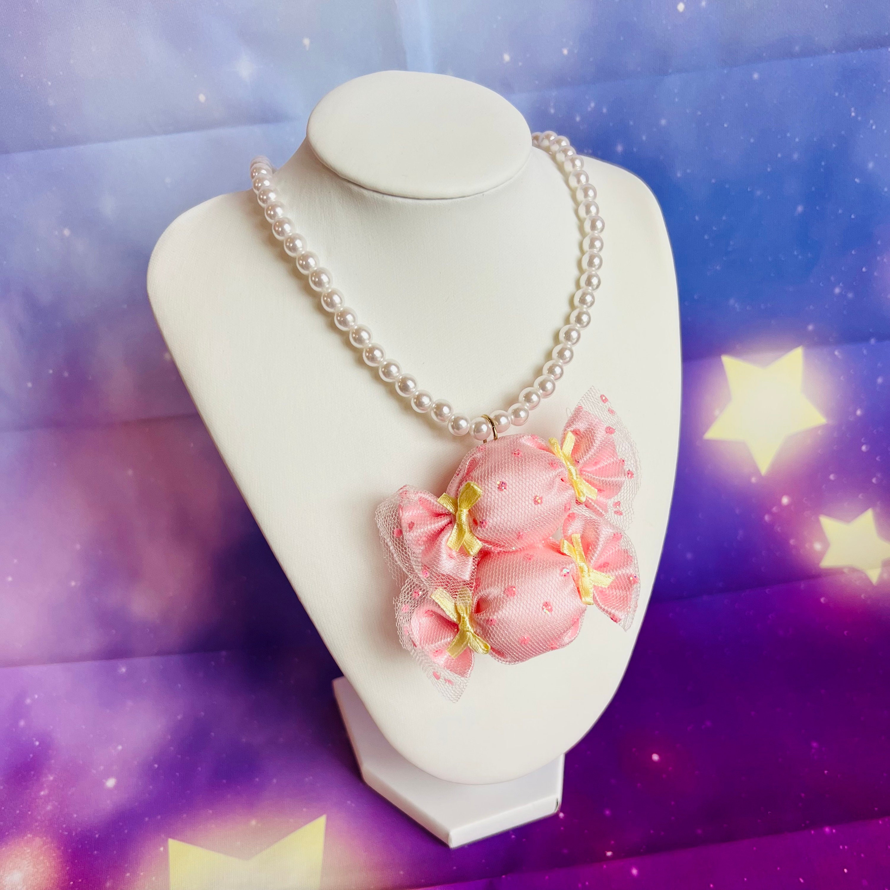 Iridescent Beads, Pastel Star Bead Mix for Jewelry Making, Fairy Kei