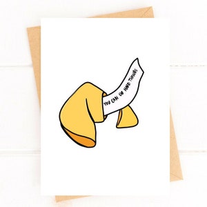 Je kunt moeilijke dingen doen Kaart Aanmoedigingskaart Kankerkaart