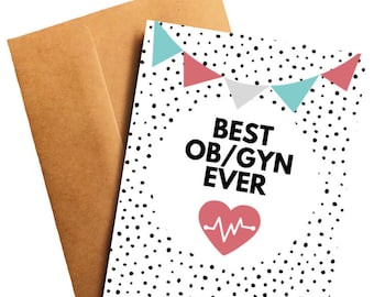 Obgyn Thank You - Etsy