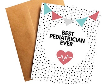 Pediatrician Card Card for Pediatrician