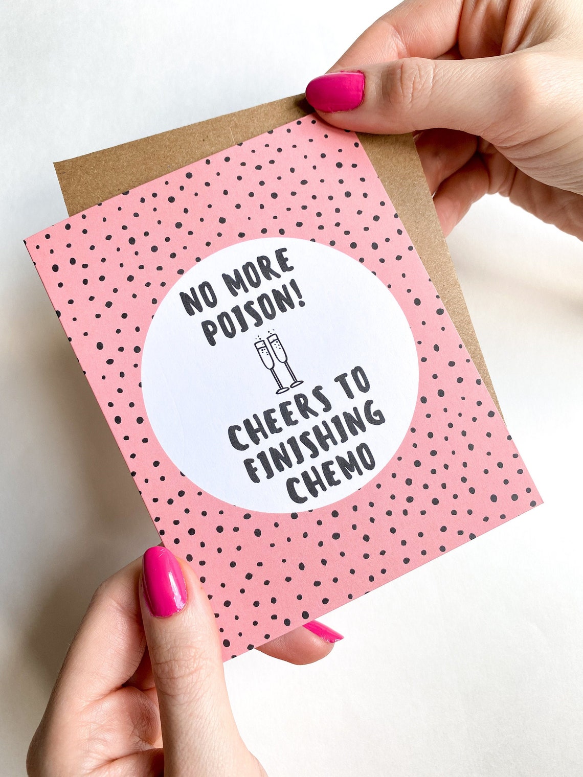 Get Well Chemo Card Funny Cancer Card Breast Cancer Gift Etsy