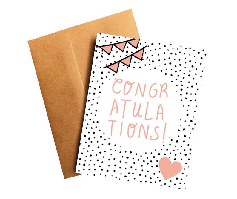 Congratulations Card Baby Shower Graduation Card Cute Congrats Card Wedding Card School Work Friend Card Coworker Card Gift Engagement Congratulations Card Baby Shower Graduation Card Cute Congrats Card Wedding Card School Work Friend Card Coworker Card Gift Engagement
