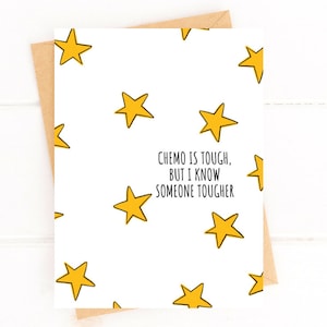 Chemo is Tough Get Well Card