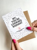 Funny Cancer Card Radiation Treatment Chemo Care Package Breast Cancer Gifts Women Cancer Get Well Card Funny Supportive Friend Cancer Card