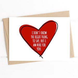 Here for You-kaart Versla kanker-kaart Beating Cancer-kaart Cadeau Kankerdiagnose Kanker beterschapskaart Aanmoedigingskaart Diagnosekaart kanker