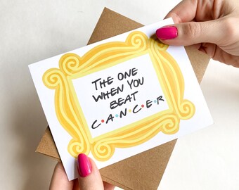Beat Cancer Card Cancer Free Card Remission Congratulations NED Congrats Card Cancer Congrats Card Cancer Survivor Card Cancer Survivor Gift