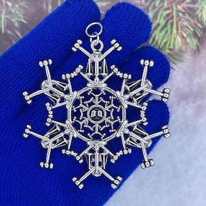 Lawyer SnowWonder™ Snowflake Ornament , (5274) Legal Snowflake Ornament, Bar Exam gift.