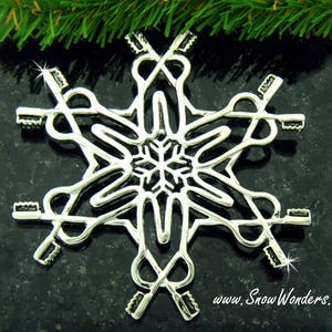 Dentist SnowWonders® Snowflake Ornament 5445, Dentist Gift, Toothbrush Ornament, Tooth Ornament, Dental Hygienist Graduation Gift, Christmas