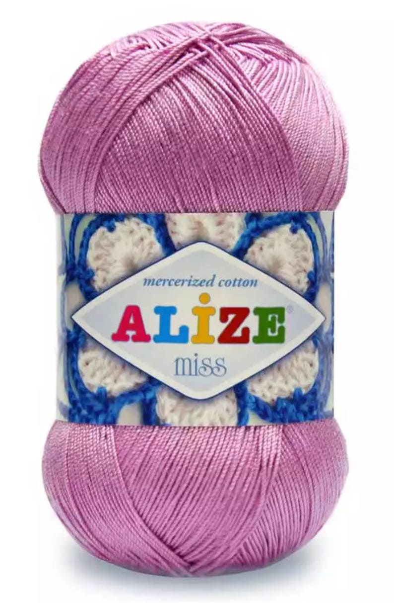 Alize Miss Free fast shipping 26 Skeins toys yarn fine yarn lace yarn summer yarn /%100 cotton mercerized soft yarn