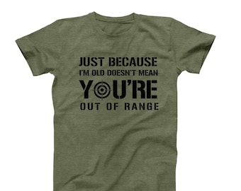 Funny Old Man Shirt: Sarcastic Senior Gag Gift Tee