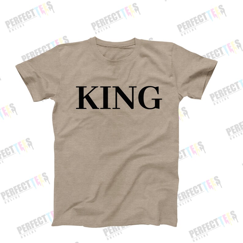 King T-Shirt, Mens Graphic Tee, King Shirt For Men, King Tee, Gift For King, Gift For Boyfriend, Men Birthday Gift, Anniversary Gift For Him