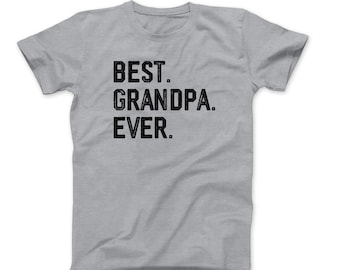 Cadeau drôle pour grand-père, meilleure chemise de grand-père de tous les temps, chemise drôle de grand-père, cadeau fête des pères, cadeau papa, cadeau pour grand-père, chemise fête des pères