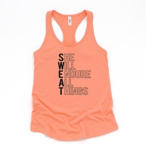 Spiritually Fit: Endurance Tank for Women
