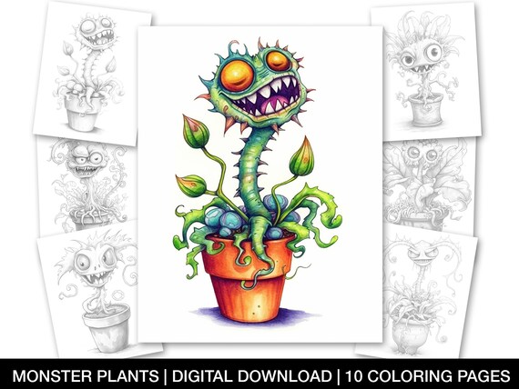 Plants Versus Zombies Plants Coloring Pages