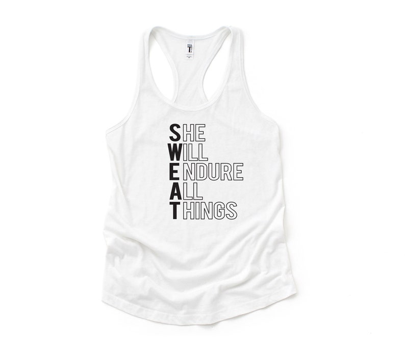 She Will Endure All Things Tank Top Women's Tank - Etsy