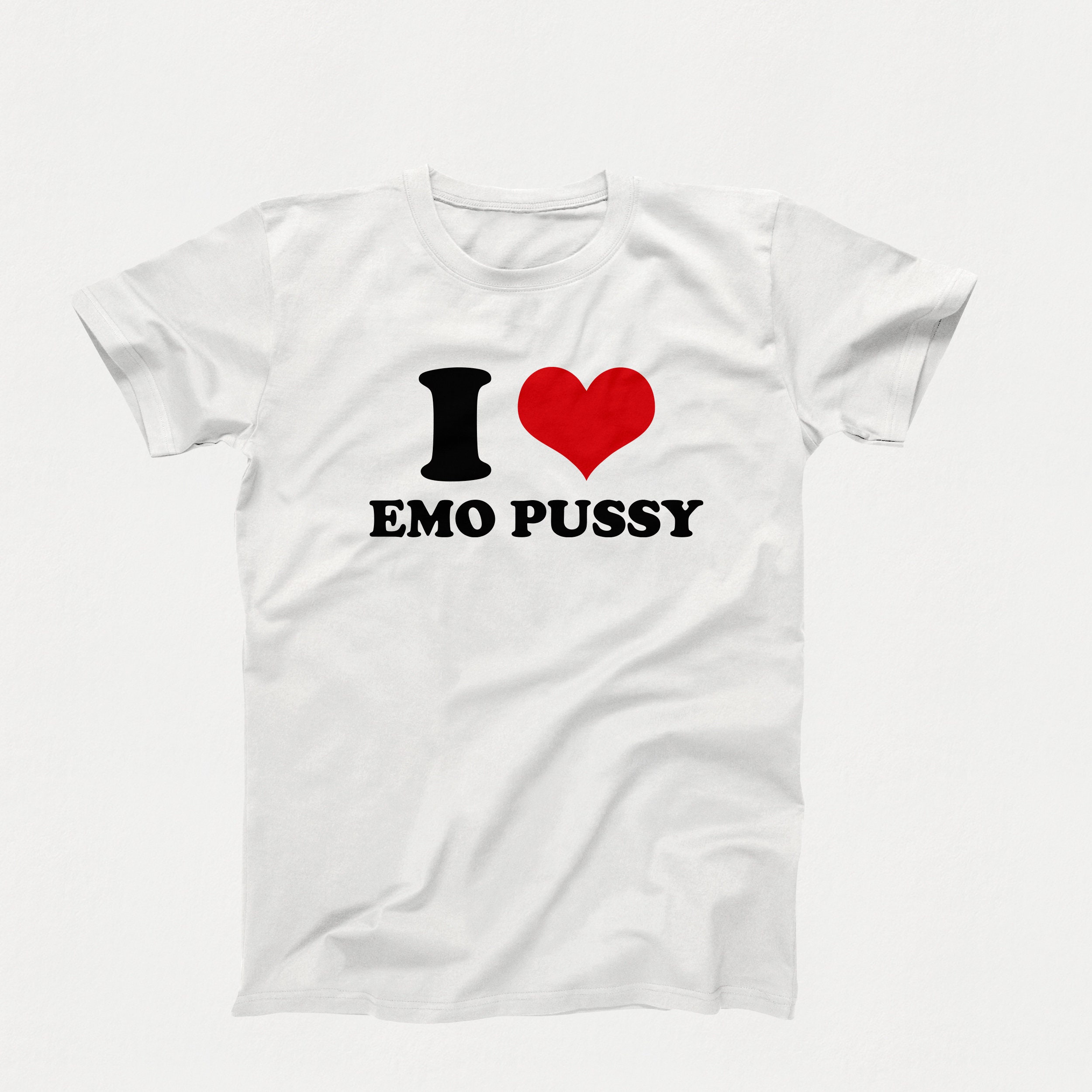 I Heart T-shirt I Love Emo Pussy Shirt I Love Graphic Tees image photo