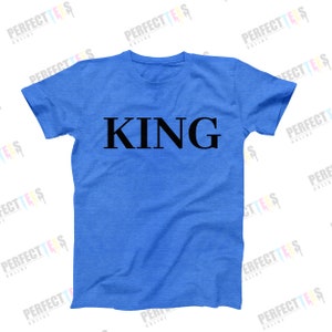 King T-Shirt, Mens Graphic Tee, King Shirt For Men, King Tee, Gift For King, Gift For Boyfriend, Men Birthday Gift, Anniversary Gift For Him