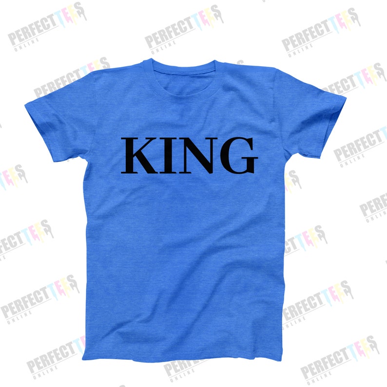 King T-Shirt, Mens Graphic Tee, King Shirt For Men, King Tee, Gift For King, Gift For Boyfriend, Men Birthday Gift, Anniversary Gift For Him
