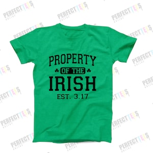 Propiedad de la camiseta irlandesa: Camiseta del orgullo del Día de San Patricio