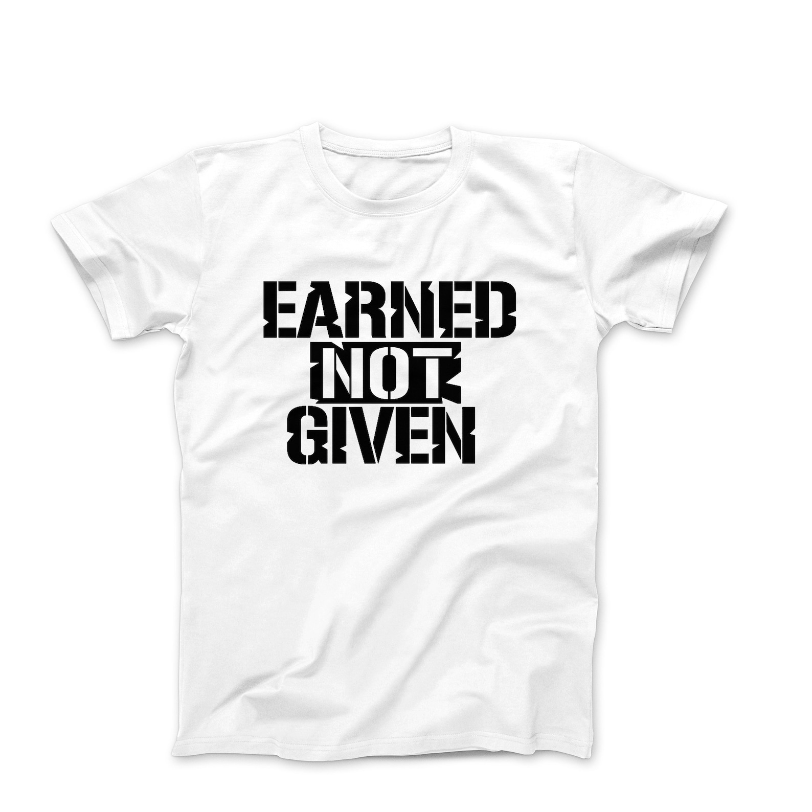 Earned Not Given Men T Shirt Men Workout Shirt Mens | Etsy