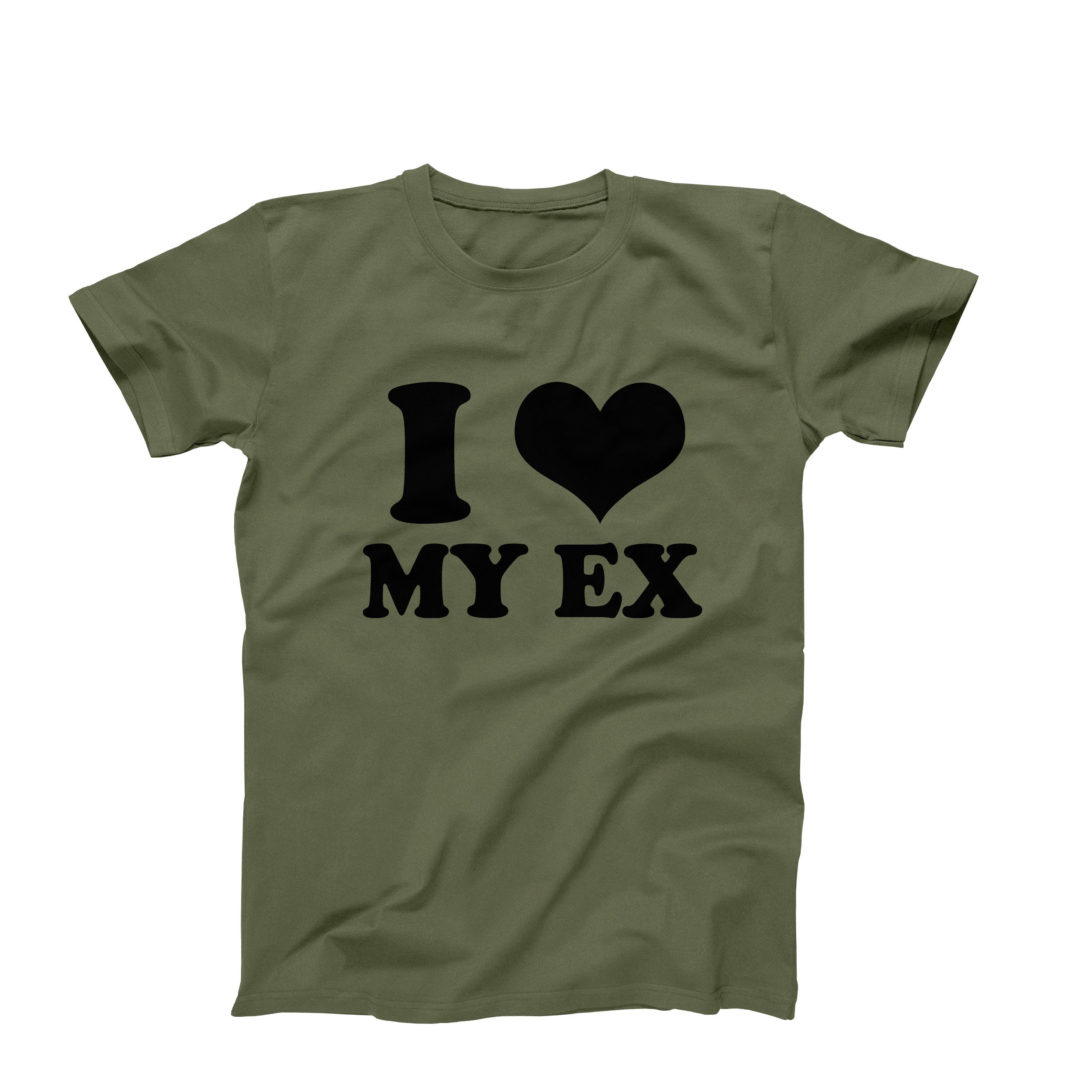 I Love My Ex T-shirt I Heart My Ex Shirt I Heart My Ex