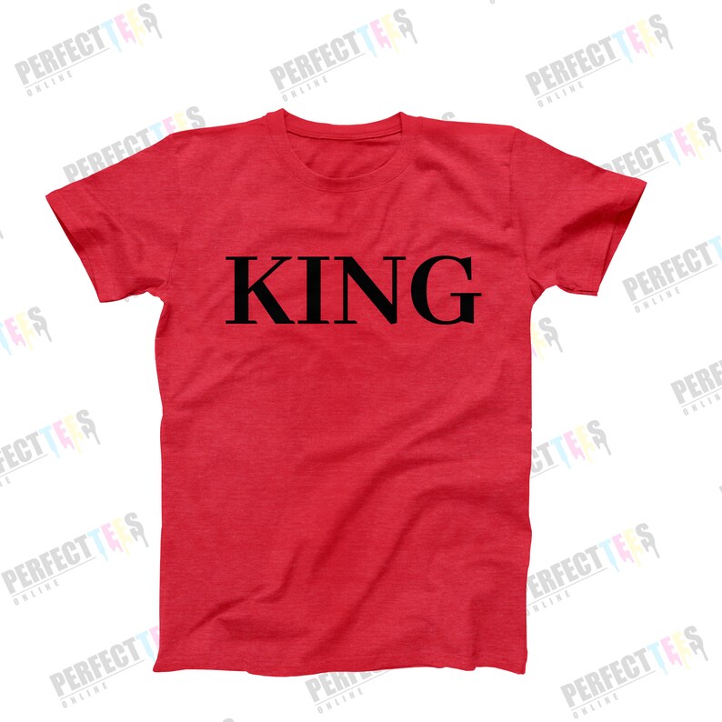 King T-Shirt, Mens Graphic Tee, King Shirt For Men, King Tee, Gift For King, Gift For Boyfriend, Men Birthday Gift, Anniversary Gift For Him