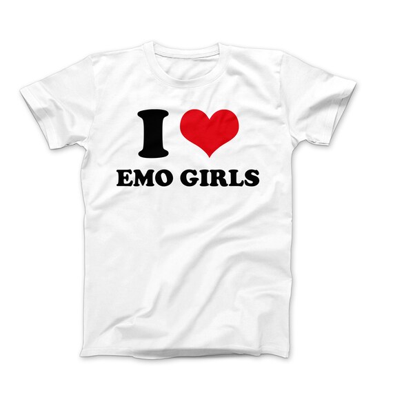 Emo Love T-shirt Print By Reisswick - Emo T Shirt Design - Free