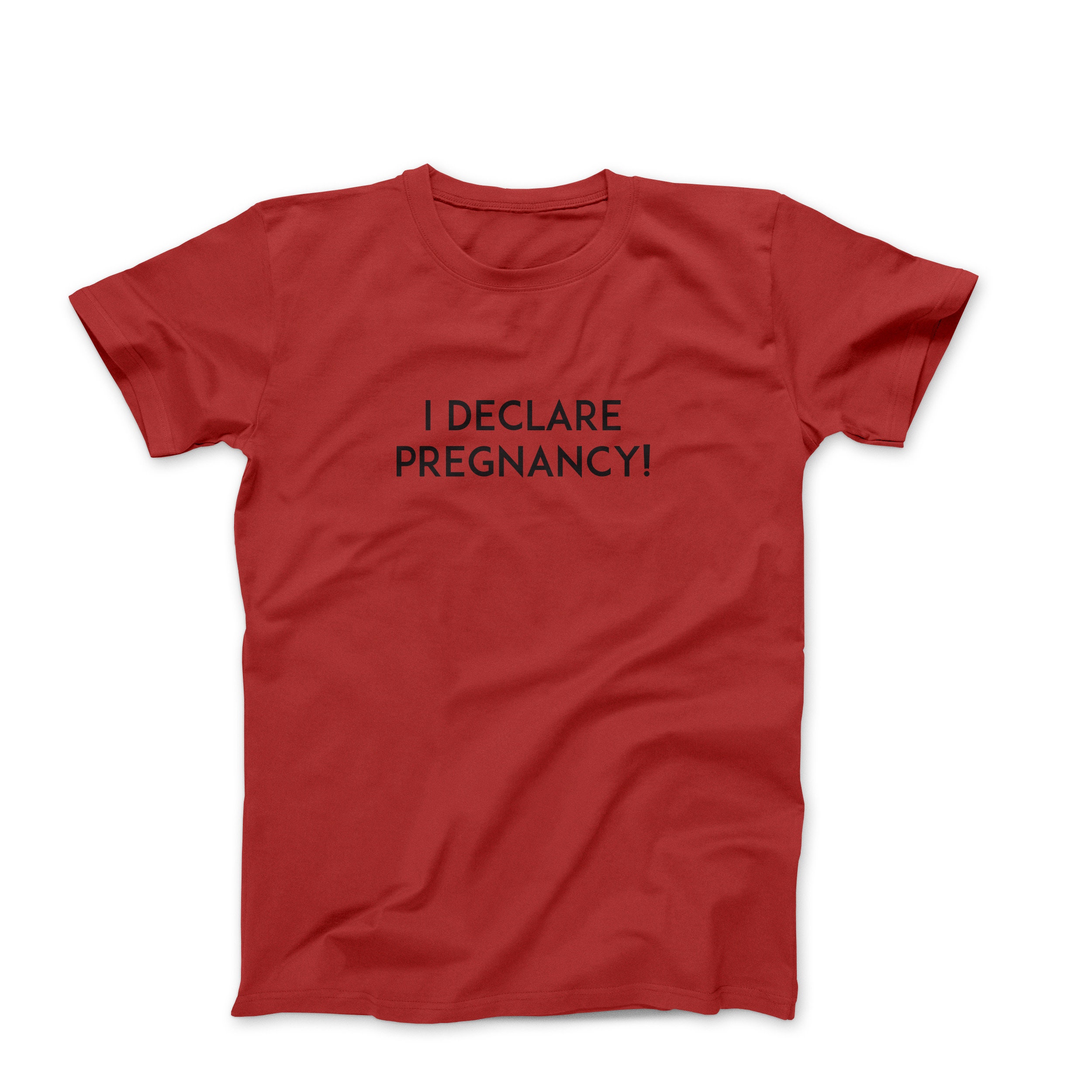 I Declare Pregnancy Funny pregnancy shirt pregnancy gift Etsy