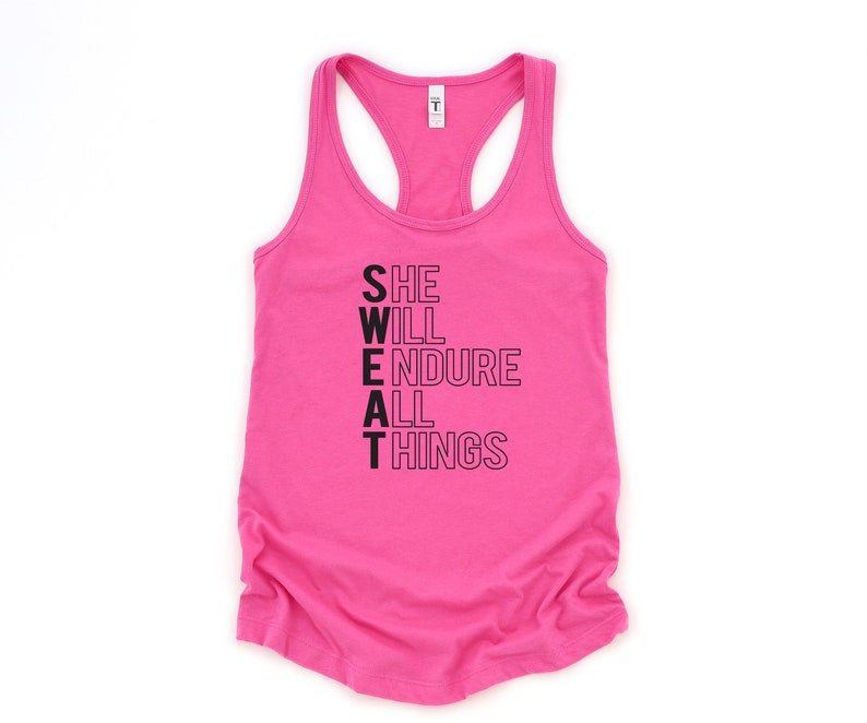 Endurance and Faith: Women's Workout Tank
