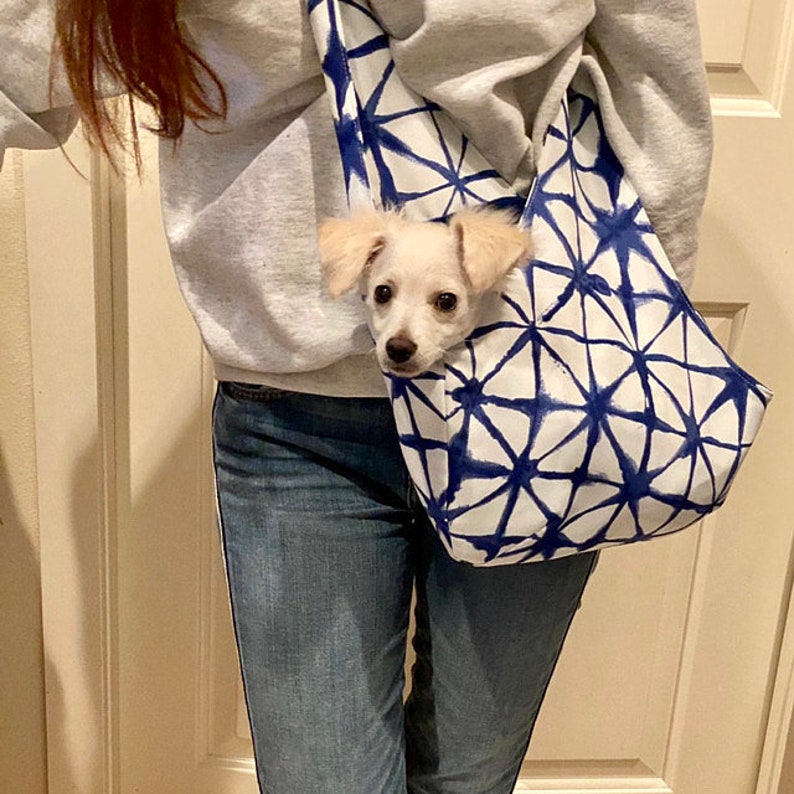 Crossover Pet Sling Carrier Small Dog Sling Dog Sling Small Etsy Canada