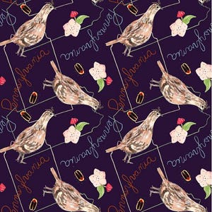 Natural State Pennsylvania 100% Quilting Cotton Fabric In The Beginning Fabrics