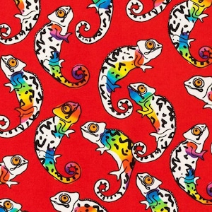 100% Cotton Fabric By The Yard Alexander Henry Chameleon