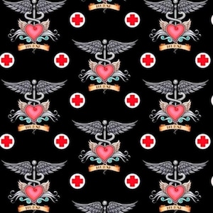 What The Dr. Ordered 100% Cotton Fabric By The Yard Quilting Treasures