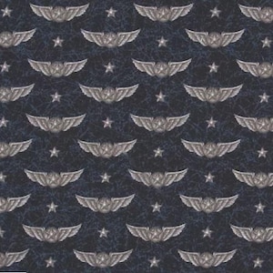 Smithsonian Wingman-pilotenbadges 100% katoen op maat gesneden