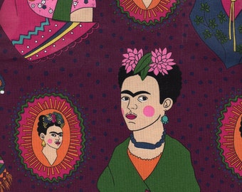 Alexander Henry Folklorico Fantastico Frida Khalo Cotton Fabric By The Yard