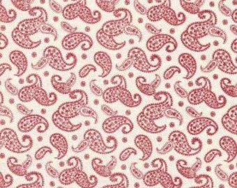 Paisley Bourgondië/Tan . omstreeks 1800