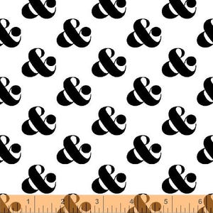 100% Cotton Windham Fabrics &#39;Ampersand&#39;