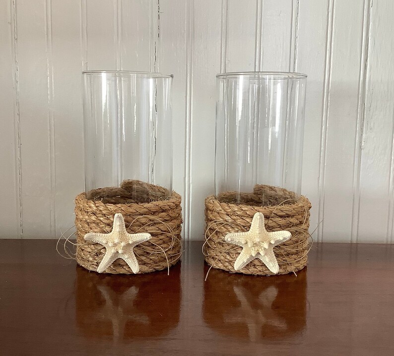 Nautical Rope Vase Wedding Table Decor Nautical Rope and Etsy