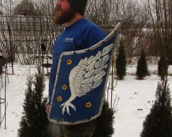 Hungarian Targe Shield Battle Shield, Hungarian Shield, medieval shield, custom shield, larp