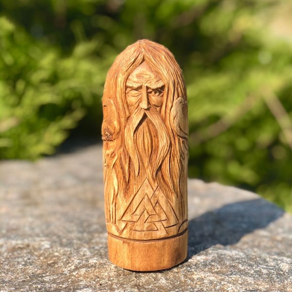 Odin Norse God statue, Allfather Viking statue, Odin statue, Wotan statue, norse gods, norse altar, viking statue, norse pagan, pagan altar