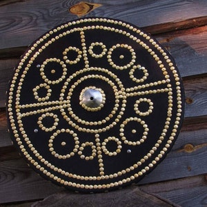 Scottish Battle Target Shield with spike
