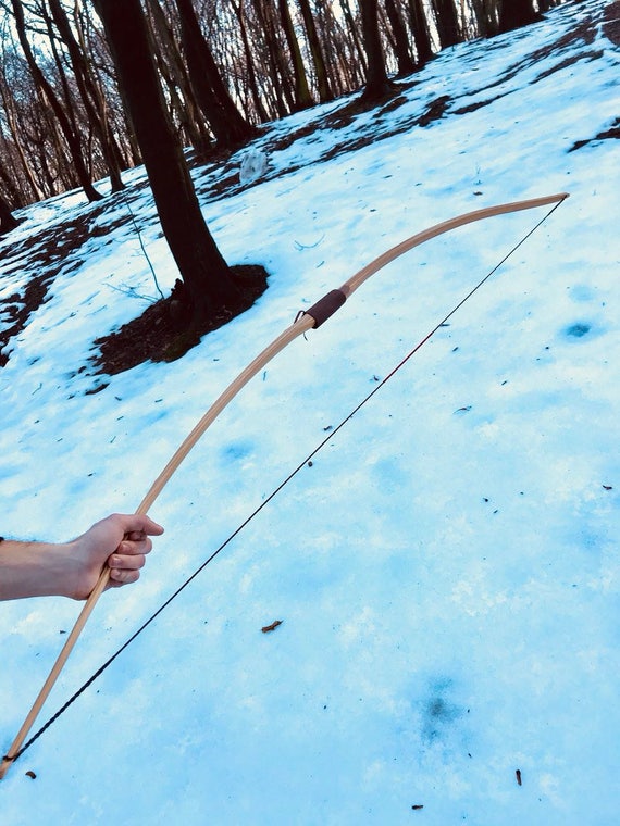 English traditional wooden archery bow / wooden longbow / Etsy