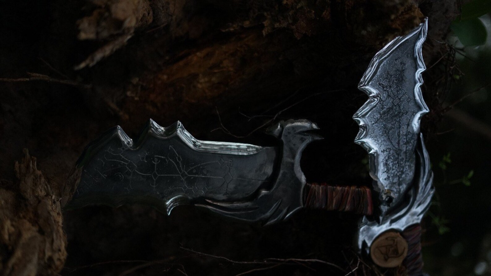 God of War Blades of Chaos Kratos Knife God of War Knife Etsy