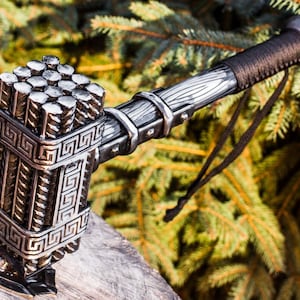 THOR hammer, Mjolnir metal hammer, forged hammer, thor forged hammer, grommsmen gift