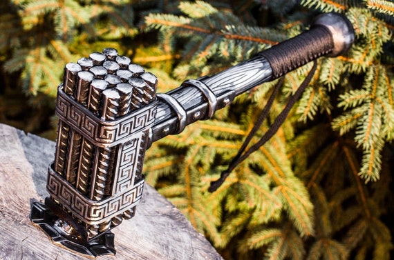 Martillo THOR, martillo de metal Mjolnir, martillo forjado, martillo  forjado de thor, regalo de grommsmen -  México