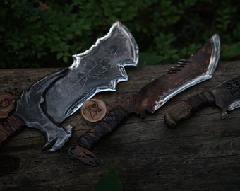 God of War, Blades of Chaos, Kratos Knife, God of War knife, metal blades of chaos replica