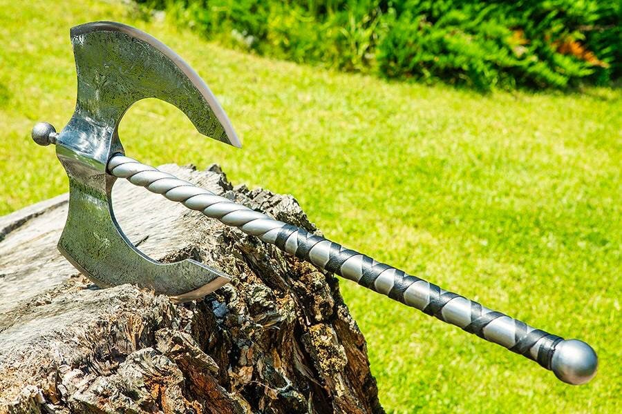 Double sided battle axe outlet