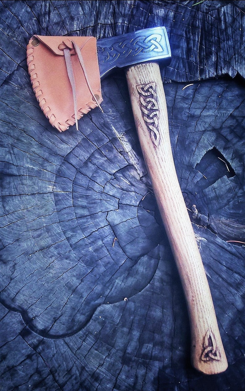 Viking Axe Steel Axe Norse Hand Axe Viking Etsy